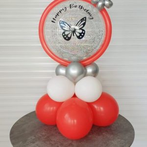 ⁦מעמד בלון זכוכית כולל מיתוג אישי⁩ – תמונה ⁦3⁩