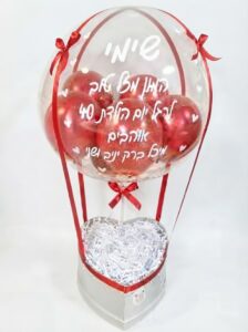 אדום מטאלי לבן
